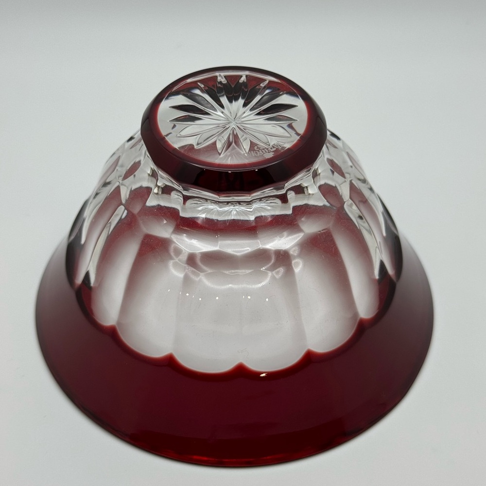 Waterford Crystal "Simply Red" 5" Round Bowl - Picture 3 of 7